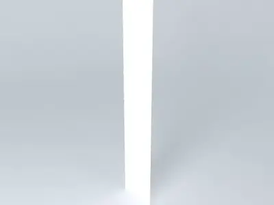 MDF panel Volume  Flowers Free 3D model