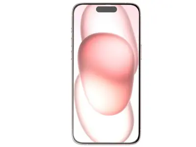 Apple iPhone 15 Plus Pink 3D model