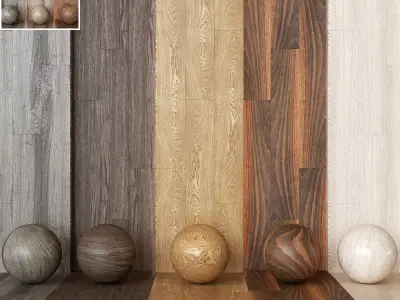 Lea Ceramiche Bio Select Wood Planks - 7 Colors -Set of 19 Texture