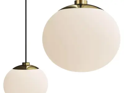 Estee Pendant Light Low-poly 3D model