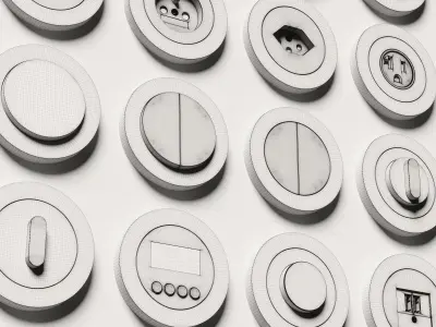  Components for Interior Design Free 3D model