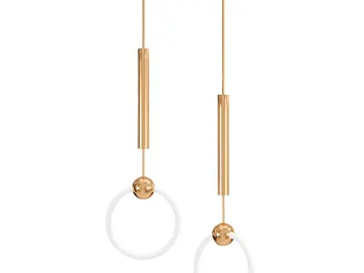 Ring Pendant Light 3D model