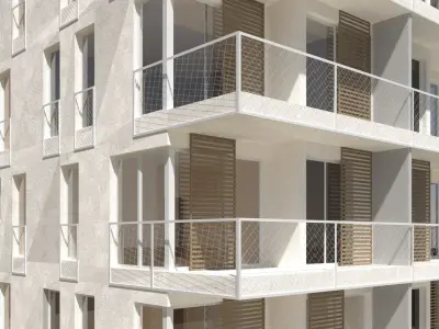 Exterior HOUSE Fully detailed 3D model