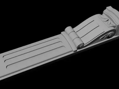 pilaster piece of furniture 3D model