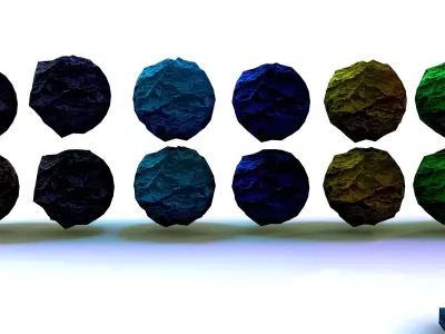 4K Liquid Material Pack  plus Lights Texture