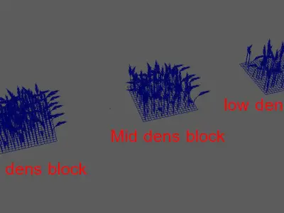 wheat Field 3D 3D model