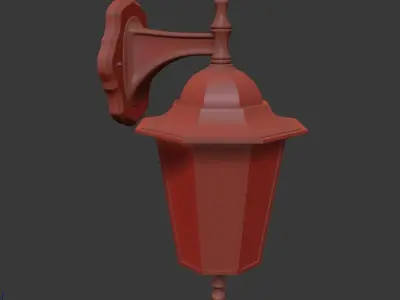 Outdor Lamp 1 3D model