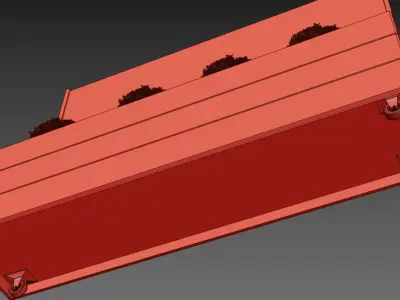 Planter Glass Division 3D model