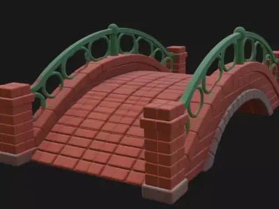 Bridge 3d model 3D model