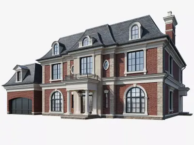 Classic house 2 3D model