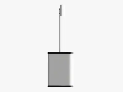 Small promo stand mockup 3D model