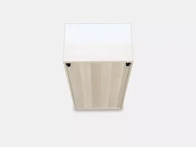 BESTA Shelf unit with doors 11 Low-poly 3D model