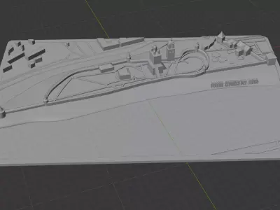 Dovmontov City for 3D Printing 3D print model