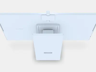 32 Smart Monitor M8 M80D UHD White 3D model