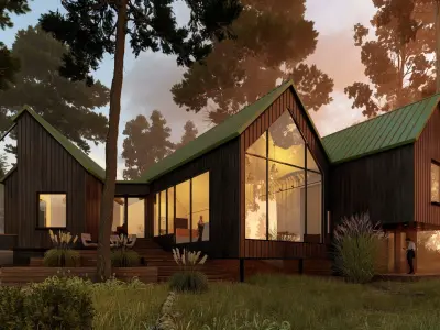 SCENE LUMION 11 5 AND ABOVE box house BY YOGA4ARCH  3D model