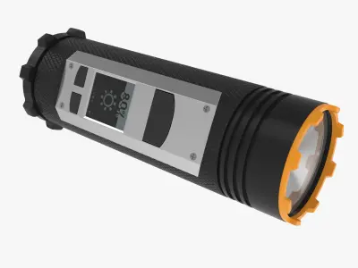 Fogo Flashlight 3D model
