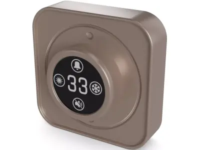 Temperature sensor Low-poly 3D model