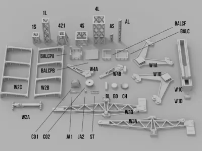 Infrastructure and Objectives Pack 03 3D print model