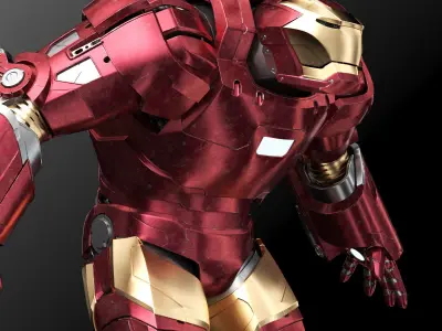 Iron Man 03 3D model