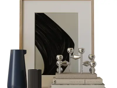 decorative set 9 3D model