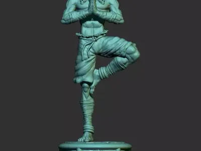 Dhalsin Street Fighter 3D print model