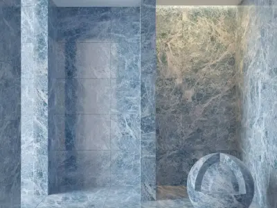 Marble wall 253 3D model