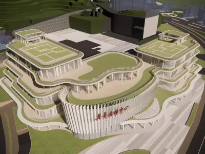 Homes and care center -A2 3D model