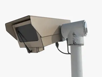 Security Camera 3D model