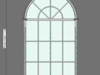 Classic Window 3D model get
