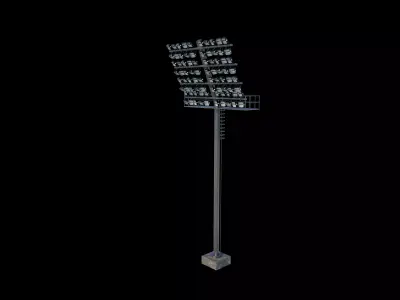 Stadium Light Tower 03  3D model