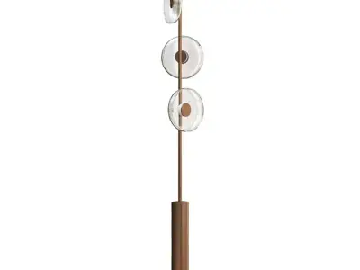 Crispin Contemporary Floor Lamp 3D Model  3D model