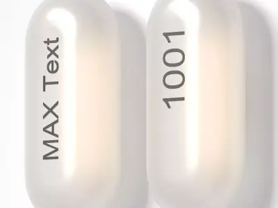 CS7230 Illuminated Room Number - Mario contract lighting 3D model