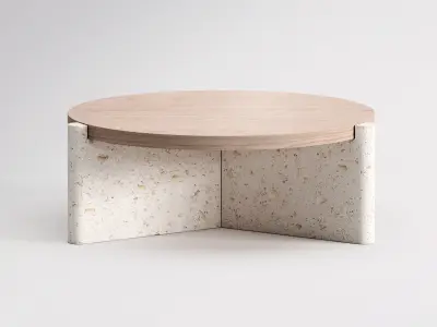 Concho Table 3D model