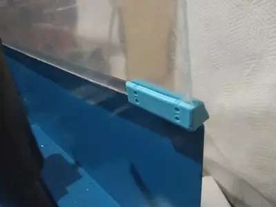 Mini lathe accessory Window to prevent cutting fluid leakage 3D print model
