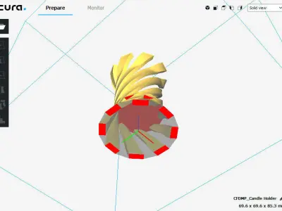 Candle Holder 3D print model