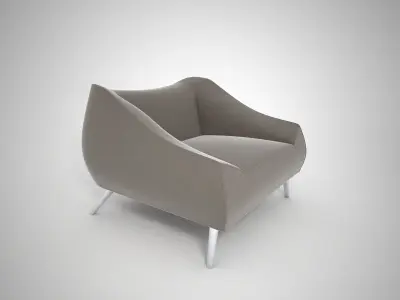03 CARMEL CHAIR 3D model