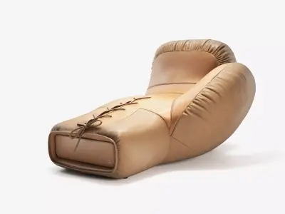 DS 2878 09 10 Boxing Glove Lounge 3D model