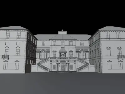 Castello di Govone - High-Quality 3D model
