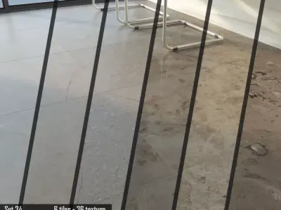 TUREX INTERNATIONAL Marble Tiles Set 3D model