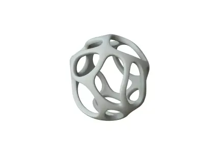 SciFi Cube Object No 36569 Low Poly Shape Texture