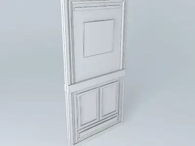 Resident Evil 4 Mini Game Door 3D model