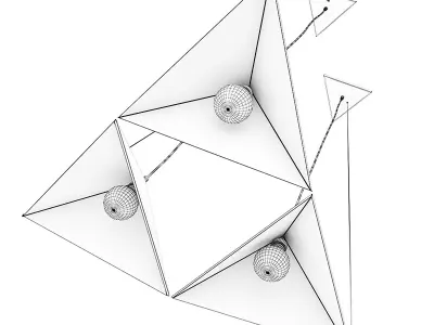 Ceiling Lamp 3D model 41