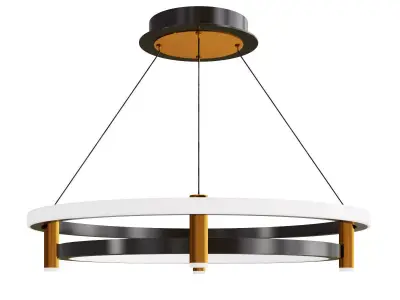 Ring chandeliers and lamps GISELLA 3D model