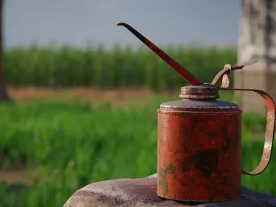 Old Farm 3d Scene 3D model