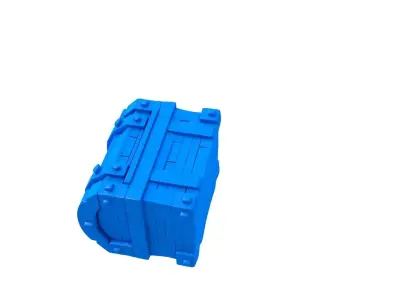 treasure chest - chest stl -  chest  3D print model