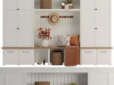 Hallway Furniture 03 3D model