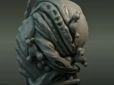 Azathoth Statuette 3D print model