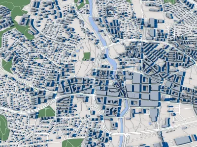 Vasteras City Sweden 3D model