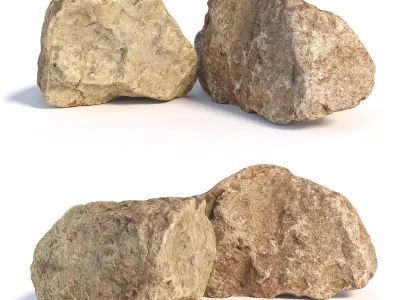 136 stone 3D model