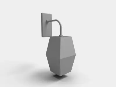 Lamp outdoor CG3 ver 2 Free 3D model